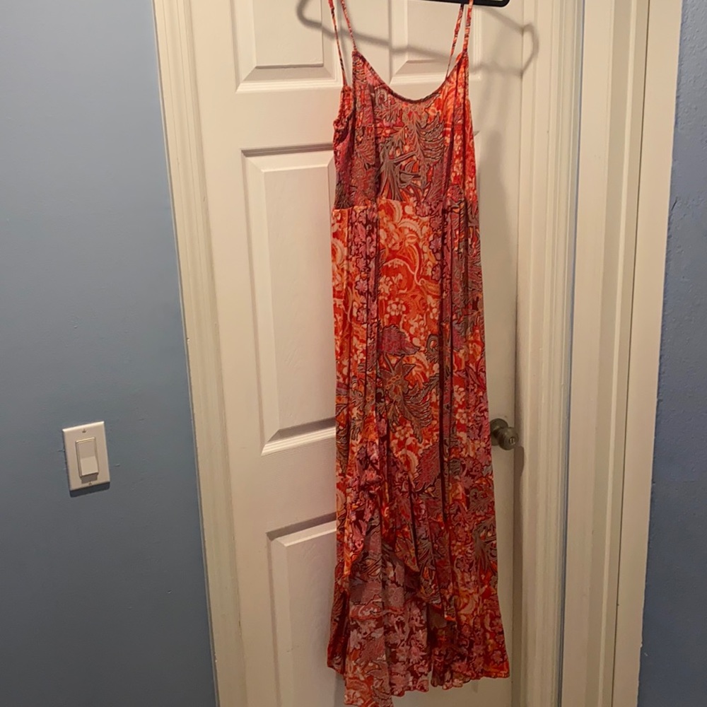 Free People Red Maxi Dress